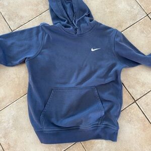 Nike Navy Pullover with White Swoosh